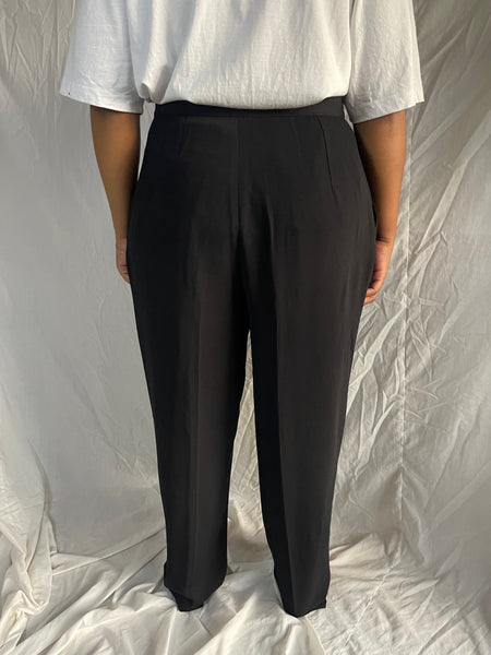 Black Pleated Pants (34)