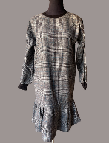 Checkered Winter Dress (S/32)