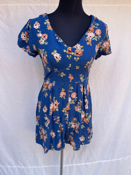 Blue Floral Romper (30)