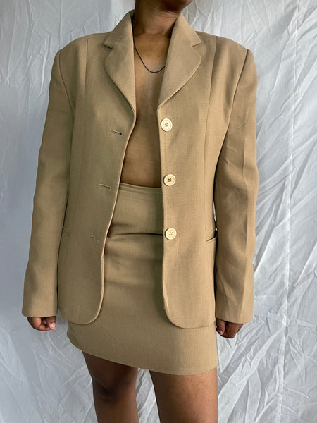 Tan Skirt Suit (32)