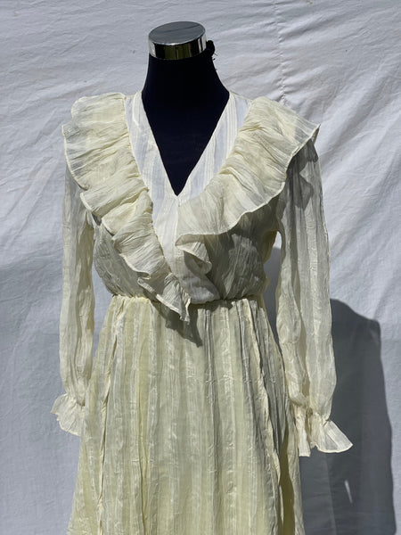 Cream Prairie Dress (XS)