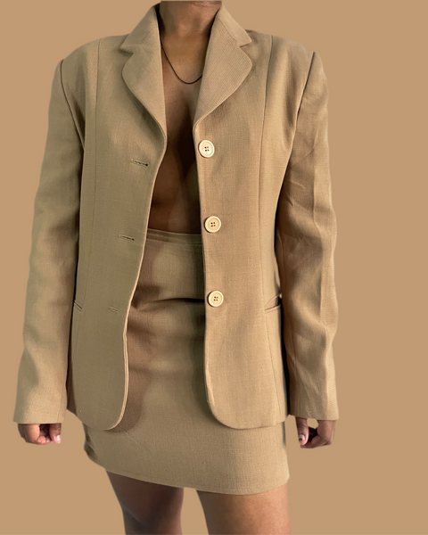 Tan Skirt Suit (32)