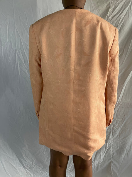 Peach Vintage Skirt Suit (32)