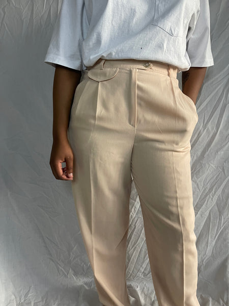 High Waisted Pleated Pants (32)