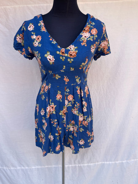 Blue Floral Romper (30)