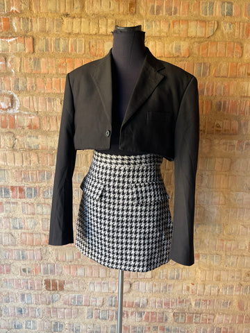 H&M Checkered Mini Skirt (30)