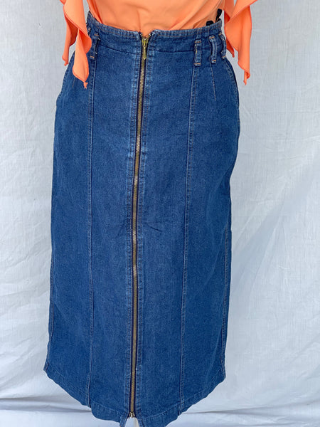 Denim Vintage Pant-Skirt (30)