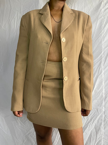 Tan Skirt Suit (32)