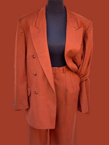 Burnt Orange Unisex DB Suit (Women’s 36)