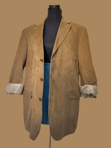 Striped Corduroy Blazer (Women’s 38/ Marked Men’s 54)