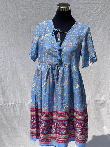 Printed Dress with Pockets (34)