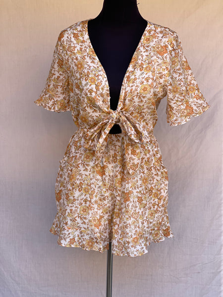 Floral Romper with Pockets (32)