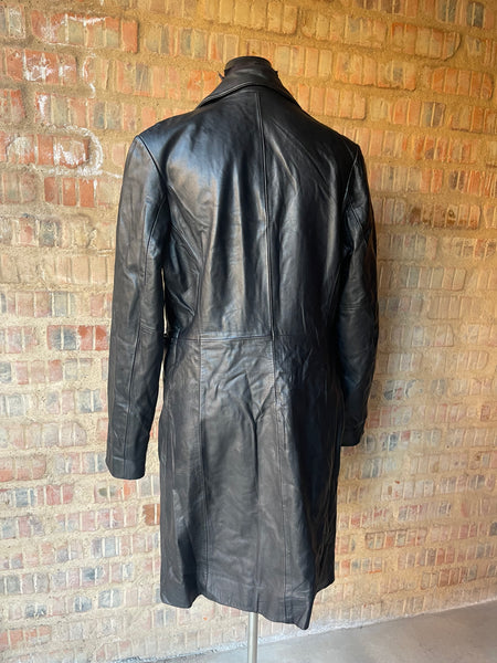 Genuine Leather Coat (S)