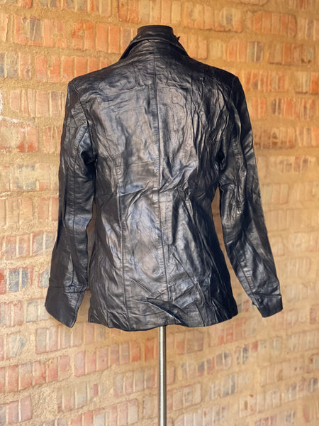 Genuine Leather Blazer (XS)