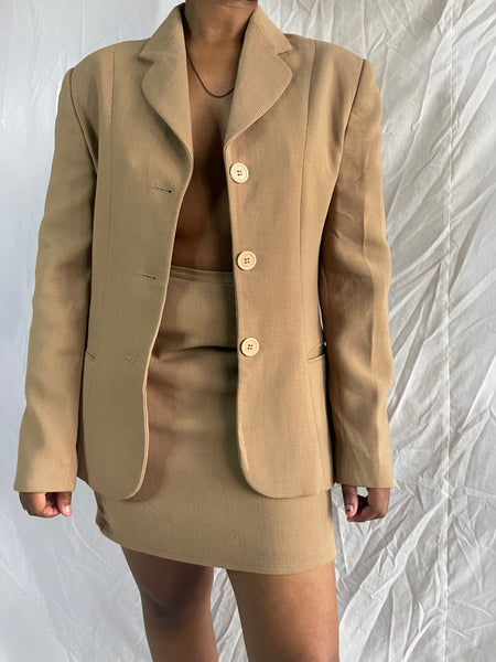 Tan Skirt Suit (32)