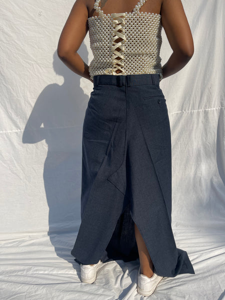 Reworked Skirt with Back Slit (36)