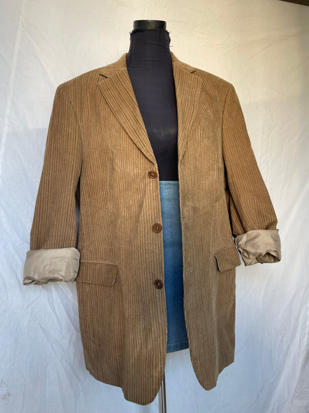 Striped Corduroy Blazer (Women’s 38/ Marked Men’s 54)