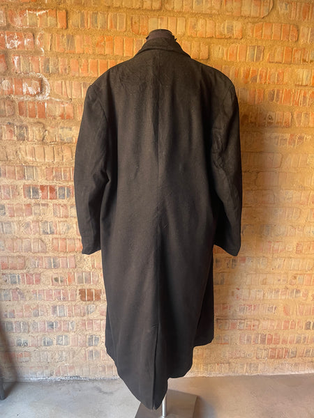 Black Ralph Lauren Men’s Coat (No size specified, please see measurements) (Women’s 42/ 3XL)