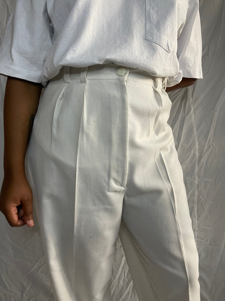 White Pleated Pants (32)