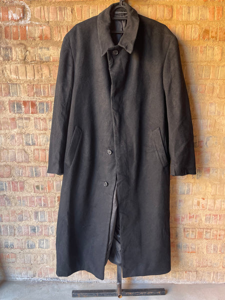 Black Ralph Lauren Men’s Coat (No size specified, please see measurements) (Women’s 42/ 3XL)