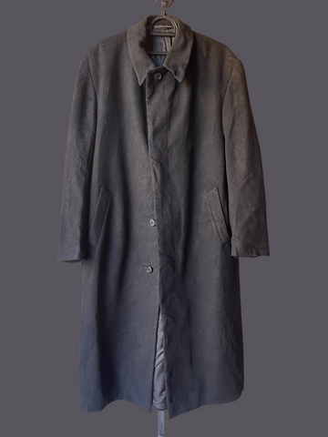 Black Ralph Lauren Men’s Coat (No size specified, please see measurements) (Women’s 42/ 3XL)