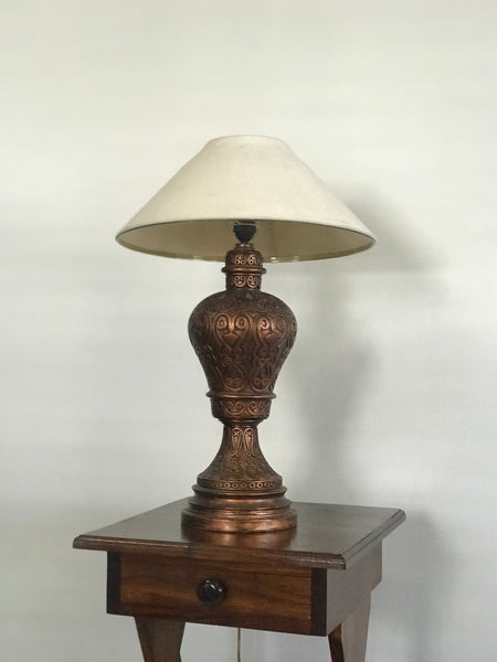 Antique Lamp with Brass/Copper Base